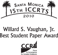 Best Student Paper Award